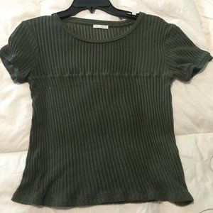 Zara Green Shirt